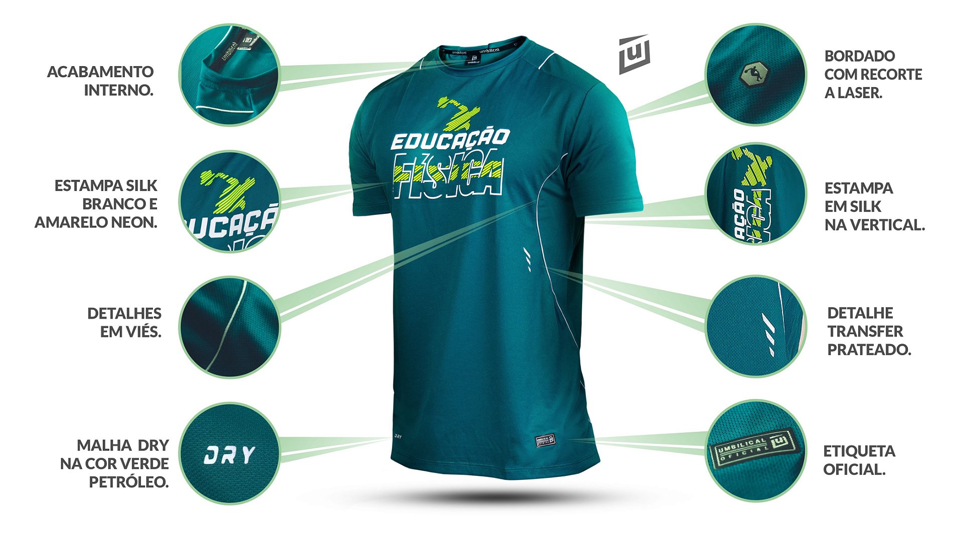 Camiseta Educação Física 2022 feminina Loja